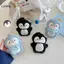 LUImo Chim Cánh Cụt Dễ Thương Sang Trọng Mặt Dây Chuyền Móc Khóa Hoạt Hình Ngộ nghĩnh Sang Trọng Búp Bê Nhồi Bông Bapa Túi Mặt Dây Chuyền Quyến Rũ Phụ Kiện Đáng Yêu Quà Tặng SBS