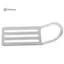 < WHPHous-t > Thép không gỉ 316 Lặn Trọng Lượng Thắt Lưng Giữ Thanh Trượt Với Vòng D BCD Webbing Dây Đeo Giữ Vòng Eo Giữ Đẹp