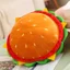 Photo Prop Hamburger Mũ Mềm Mại Và Thoải Mái Burger Trang Phục Mũ Quà Tặng Vui Nhộn Cho Đảng, Cosplay