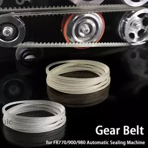 Đai bánh răng JUIC, Máy niêm phong liên tục có thể tái sử dụng Đai răng, Đai dẫn hướng hình tam giác đa chức năng bền bỉ cho ổ đĩa máy niêm phong tự động FR770 / 900 / 980