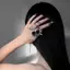 Trong Kho Bướm Mở Vòng Nail Prop Cho Làm Móng Tay Chụp Ảnh Studio Thủ Công Mỹ Nghệ Hiển Thị Cá Tuyết
