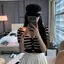Áo thun ngắn tay dệt kim sọc đơn giản cổ hải quân mùa hè Thiết kế Sense Slim-