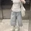Áo thun ngắn tay chấm bi ren ngọt ngào Hàn Quốc dành cho nữ mùa hè 2026 Phong cách mới Slim-fit Slimer Look Design Top