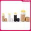 JASMINE 5 Cái / lốc Giấy Kraft Đẩy Lên Ống Phân Hủy Sinh Học Tông Mỹ Phẩm Hình Trụ Paaging Son Dưỡng Môi Khử Mùi Hộp Đựng JASMINE