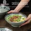 Nhíp Nhựa Ramen Bát Thiện BPA Free Bát Nhẹ Không Thể Phá Vỡ Cho Cắm Trại Nhà Hàng Nhà VN