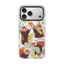 Ốp điện thoại gấu trúc đỏ từ tính cho iPhone 17 Pro Max 16 15 14 13 17Air 16Plus Vỏ cứng trong suốt Vỏ bảo vệ chống sốc