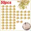 MONOSTYLE 50 Chiếc Bản Lề Góc Mini Tủ Cổ Trang Sức Hỗ Trợ