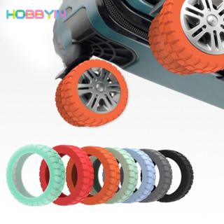 HOBBYIN 8 cái bọc bảo vệ bánh xe vali hành lý, chất liệu silicone dày giảm tiếng ồn, giúp bánh xe bền hơn và di chuyển êm ái