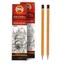 Hộp 12 bút chì Tiệp Koh-I-Noor 1500 chì vẽ viết phác hoạ mỹ thuật