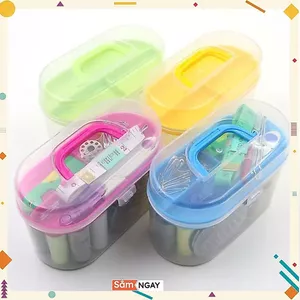 Bộ Kim Chỉ May Vá Đa Năng - Hộp Đựng Kim Chỉ Giá Rẻ Dễ Dàng Sử Dụng - HỘP KIM CHỈ DÙNG MAY VÁ TẠI NHÀ VÀ DU LỊCH
