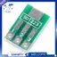 20 Chiếc SOT89 SOT223 Sang DIP PCB Chuyển Ban Pin Adapter Chuyển Đổi Hai Mặt 1.5mm 2.3mm Đến 2.54mm Pin Pitch Pinboard