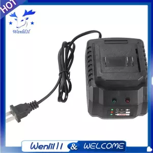 Bộ sạc nguồn 21V cho dụng cụ 21V Dụng cụ điện Di động thông minh nhanh Li-Ion Sạc màu đen Phích cắm US
