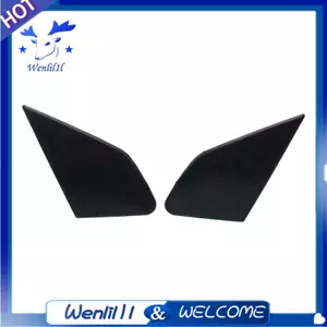 Ngoại Thất Ô Tô Cửa Trước Bên Trang Trí Bao Bảng Cửa Sổ Kính Tấm Viền Nắp Cho Fit Hatchback 2009-2013
