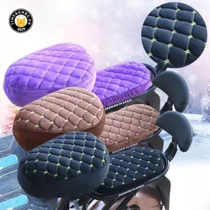 {TB & Bag} Vỏ bọc ghế xe đạp điện Pin Xe đạp ô tô Vỏ bọc ghế đa năng có thể thoải mái Vỏ bọc Thiêning.