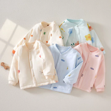 Quần Áo Trẻ Em Thu Đông Chăn Trẻ Em Quần Áo Cotton Quần Áo Mùa Đông Bé Gái Áo Cotton Trẻ Em Áo Khoác Cotton Cho Bé Áo Sơ Sinh