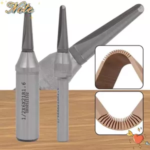 NOTE1 TCT Grooving Cutter, Máy cắt phay chế biến gỗ có độ chính xác cao màu bạc, Dụng cụ tạo rãnh hình vòng cung Máy phay rãnh tròn bằng kim loại để uốn gỗ
