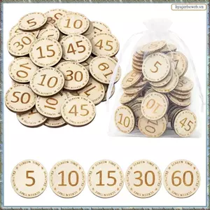 150 chiếc Thẻ thời gian màn hình bằng gỗ có túi, Đồng xu khuyến khích hành vi cho lớp học tại nhà, Công cụ quản lý hành vi