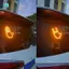 Đèn cử chỉ LED cho ô tô và xe đạp- Bảng hiệu báo tốc độ đường vui nhộn được điều khiển từ xa, Phụ nữ chiếu sáng trang trí