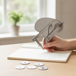 Công cụ soạn thảo chính xác với bánh xe có thể hoán đổi cho nhau Bút vẽ điều khiển bánh răng cơ khí cấp chuyên nghiệp dành cho thợ vẽ