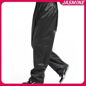 JASMINE Xe Máy Xe Máy Chống Mưa Quần Đơn Chống Thấm Nước Unisex Đi Câu Cá Người Lớn Câu Cá Ngoài Trời Thoáng Khí Mặc Quần Mưa JASMINE