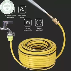 Ống nước bằng đồng thau áp suất cao cầm tay PUSKY 5M / 10M / 15M / 20M có vòi phun nước có thể điều chỉnh để tưới vườn, tưới hoa rửa xe VN
