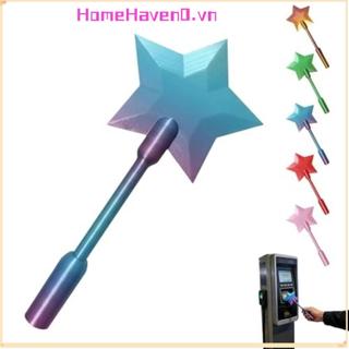 HOMEHAVEN Hộp đựng thẻ thanh toán không tiếp xúc, Cây đũa phép in hình ngôi sao Magic Wand Star Wand Tap To Pay, Hộp đựng thẻ tín dụng di động Cây đũa phép thanh toán thẻ tín dụng