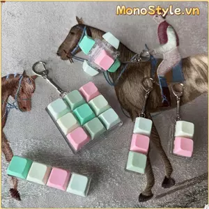 Bàn phím ngón tay MONOSTYLE, Keycap 2 / 3 / 6 / 9 Phím Fidget Móc khóa, Nút chìa khóa Tiện ích Giảm căng thẳng Pinch Đồ chơi dành cho người lớn