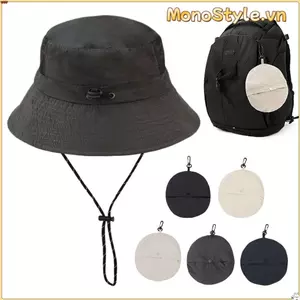 Mũ câu cá MONOSTYLE xô khô nhanh, chống nước - Perfect cho chống nắng mùa hè khi cắm trại và đi bộ đường dài
