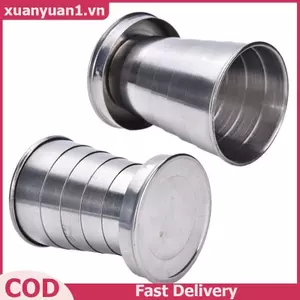 XUAN Mini Inox Di Động Du Lịch Ngoài Trời Gấp Gấp Cốc Kính Thiên Văn VN