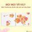 Sách Ehon - Set 3 cuốn Moi Moi và những người bạn - Dành cho trẻ từ 0-2 tuổi