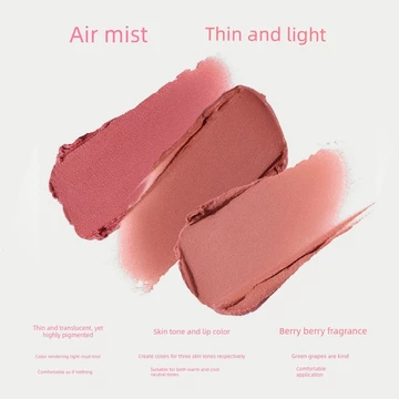 son bóng black rouge son black rouge ITNQ YOU Heroine Môi Son Bóng Matte Matte Velvet Chống Phai Màu Chống Dính Cốc Môi Màu Khỏa Thân Sản Phẩm Chính Hãng