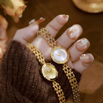 Đồng Hồ Nữ Vintage Vàng La Mã Số Hình Bát Giác Đồng Hồ Thời Trang Cao Cấp Thạch Anh Nữ Đầm Đồng Hồ Kim Cương Giả Vòng Tay Đồng Hồ Quà Tặng