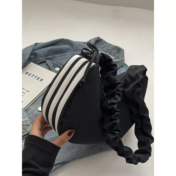 Women's Korean-Style Woven Straw Underarm Bag – Large – 2
