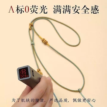 Cao Cấp Mặt Dây Chuyền Dây Đôi Dây Vòng Cổ Dây Đôi Tai Mặt Dây Chuyền Dây Buộc Mặt Dây Chuyền Nữ Khóa Vàng Mặt Dây Chuyền Dây KRV5