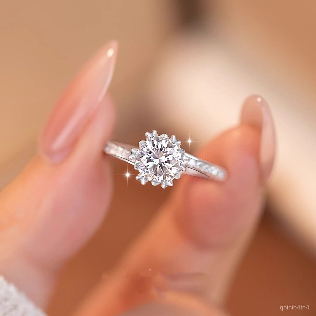 Moissanite Engagement Ring by Shop Trang Sức Nam Nữ Urban