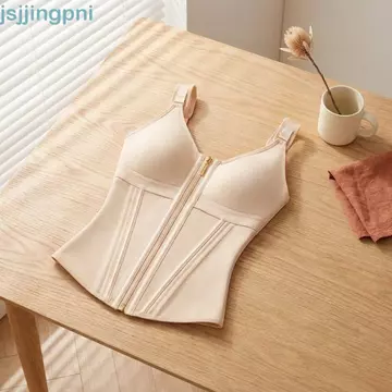 JSJJING Nữ Xương Cá Shapewear, Liền Mạch Bụng Ký Kết Bụng Điều Khiển Bụng Định Hình, Bụng Đai Bụng Kiểm Soát Bụng Eo Huấn Luyện Dây Kéo Khóa Sau Sinh Định Hình Cơ Thể Hàng Ngày