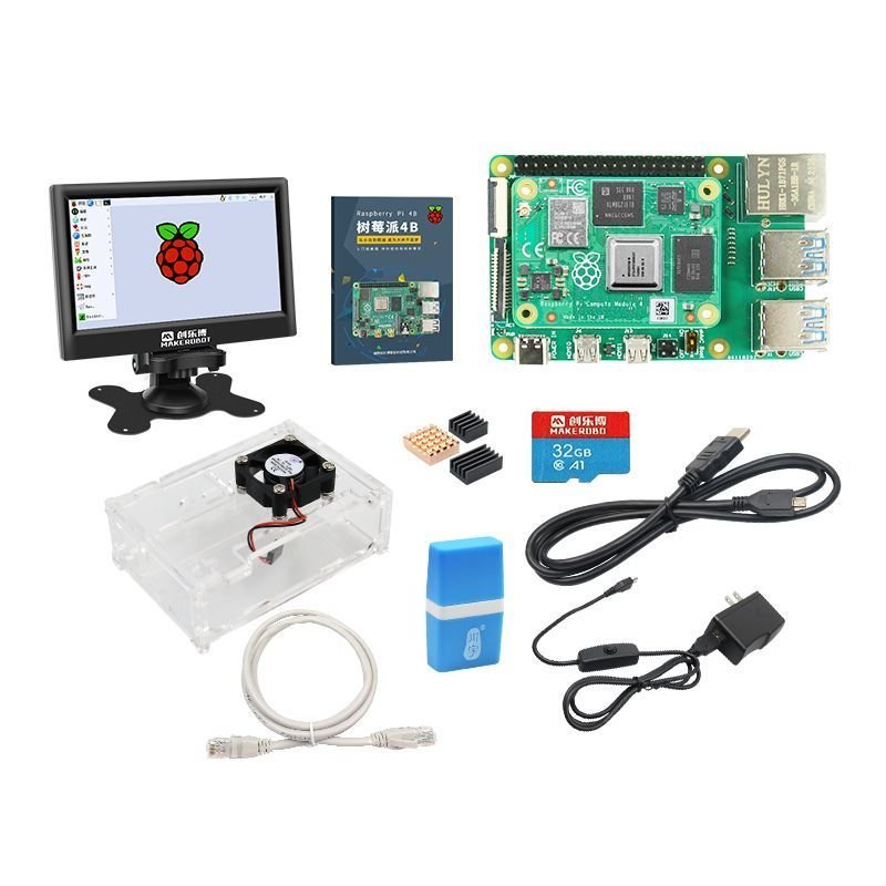 Raspberry Pi 4B kit AI Python kèm hướng dẫn phiên bản CM4 chính hãng ...