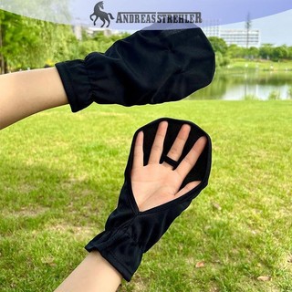 Onetimingfine Mùa Hè Chống Tia UV Găng Tay Thoáng Khí Mỏng Nam Nữ Găng Tay Thể Thao Ngoài Trời Găng Tay Đi Xe Đạp Găng Tay Tay VN