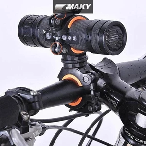 Newwellknownepic 360°Xoay Xe Đạp Kẹp Kẹp Đèn Pin Gắn Giá Đỡ Xe Đạp Đèn LED Đèn Pin Đèn Pin Gắn Giá Đỡ Phụ Kiện VN