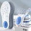 JKDESIGN 1 Cặp Đế Lót Viêm Fasciitis Plantar, Miếng Lót Giày Hỗ Trợ Vòm Chống Sốc, Đế Thể Thao Mềm 4D Thoáng Khí Sử Dụng Hàng Ngày