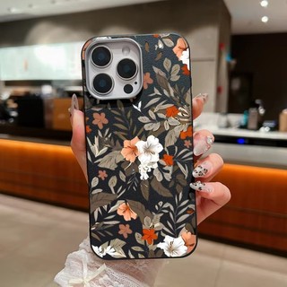 Ốp điện thoại TPU họa tiết da mềm cho Samsung Galaxy A06 A16 A26 A36 A56 A05 A05S A15 A25 A35 A55 A04 A14 A24 A34 A54 5G Vỏ điện thoại in hoa trắng chống sốc