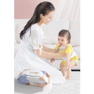 [Mẫu mới] Khăn ướt kháng khuẩn, không mùi dùng cho mẹ và bé Baby West Wipes - an toàn, không gây kích ứng da