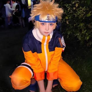 Trang phục cosplay Naruto Uzumaki, đầy đủ đạo cụ, phù hợp sân khấu và biểu diễn
