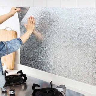 Cuộn giấy bạc dán bếp đa năng - Chống thấm, cách nhiệt, giữ sạch bề mặt