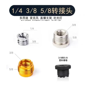 Phụ Kiện Micro Chân Đế Ốc Vít Âm Thanh 3 / 8 Đến 1 / 45 / 8 Đầu Kết Nối Camera Chân Máy Chuyển Đổi Đế Chân Máy101708