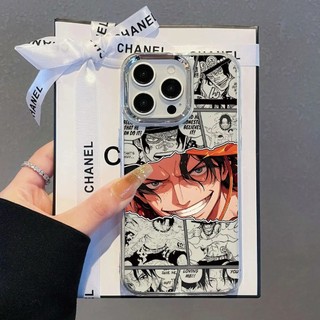 Hot Anime One Piece Luffy Zoro Sanji Ốp Lưng Cho IPhone 17 Pro Max 16 14 13 11 12 Pro Max 16E 15 Plus 17 Vỏ Điện Thoại Không Khí Giáp Trong Suốt Mềm Thiết Kế Mới Vỏ Chống Sốc