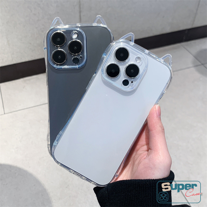 Ốp Lưng Tương Thích Cho IPhone 15 16 17 13 11 12 14 Pro Max X XR Air 7Plus XS Max 15 17 16 7 14 Plus Thời Trang Đơn Giản Sang Trọng Dễ Thương Ngọt Ngào Trong Suốt Bìa Mềm
