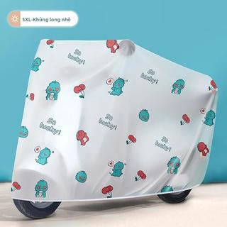 Bạt phủ xe máy Áo trùm xe máy chống thấm chống nắng loại tốt bạt che mưa Thông Dụng Cho Xe Máy Điện Motorcycle cover