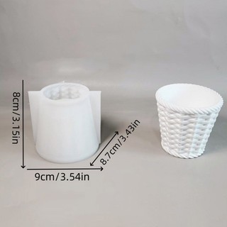 Khuôn dệt giỏ silicon linh hoạt mịn để làm và nhựa nghệ thuật