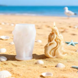Khuôn Silicon 3d Chủ Đề Đại Dương Màu Trắng Tự Làm Nến Khuôn Silicon Sáng Tạo Để Làm Quà Tặng Làm Nến Làm Trang Trí Nhà